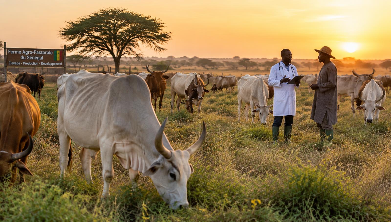 Élevage bovin au Sénégal